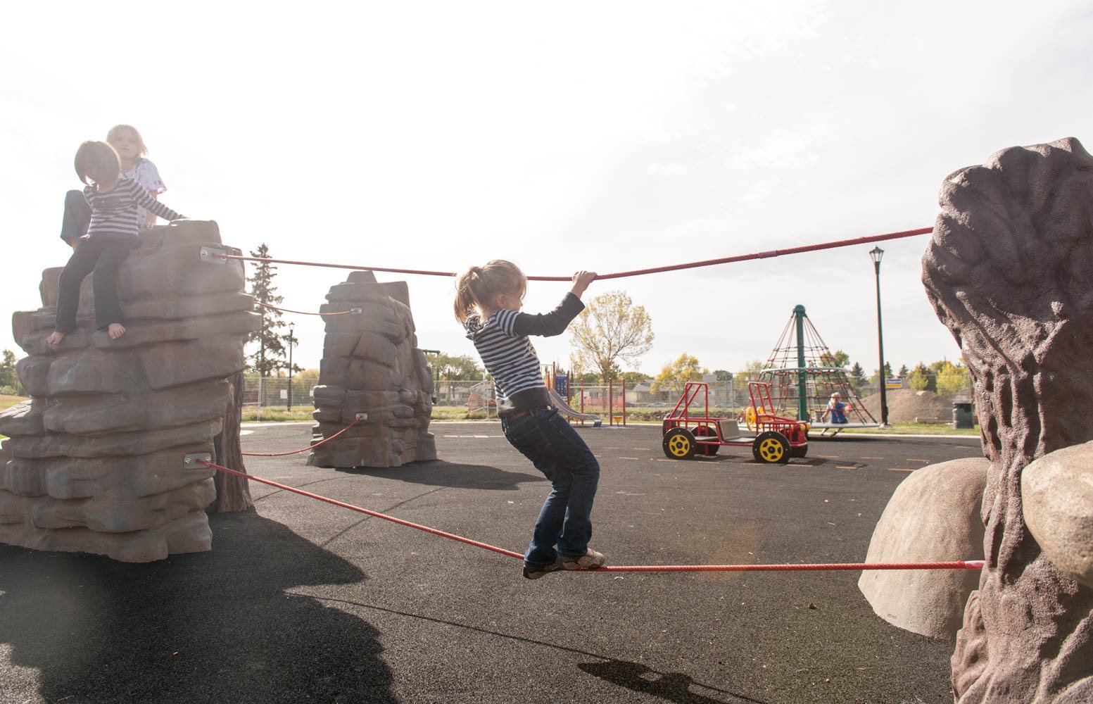 PlayWorks Spruce Avenue Playground in Edmonton, Alberta!